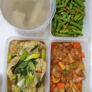 Trial Tingkat - 3 Dishes + 1 soup/ 4 Dishes (5 days)
