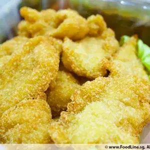Breaded Fish with Lemon Dip 炸鱼柠檬沾