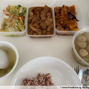 Trial Tingkat - 3 Dishes + 1 soup/ 4 Dishes (5 days)