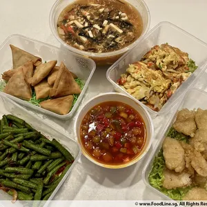 10 Days Lunch/Dinner Tingkat (3 Dishes + 1 Soup OR 4 Dishes)