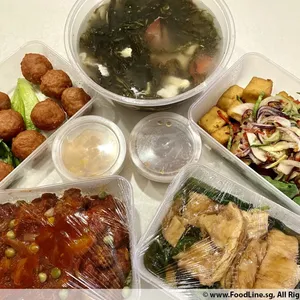 10 Days Lunch/Dinner Tingkat (3 Dishes + 1 Soup OR 4 Dishes)