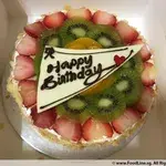 Fruit Flan (Size: 16cm) (Qty of Big Candles: 1) (Qty of Small Candles: 1)