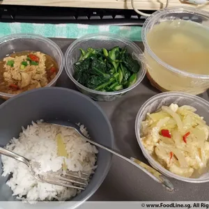 Trial Tingkat - 3 Dishes + 1 soup/ 4 Dishes (5 days)