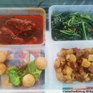 7 Days Lunch Tingkat Package  (Incl. Weekends)