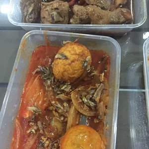Tingkat - 3 Dishes + 1 soup/ 4 Dishes  (20 days)