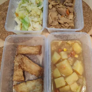Tingkat Menu (20 Days) in Microwavable Container