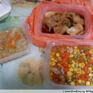 Lunch/Dinner Tingkat (5 Days, 3 Dishes + Soup OR 4 Dishes)