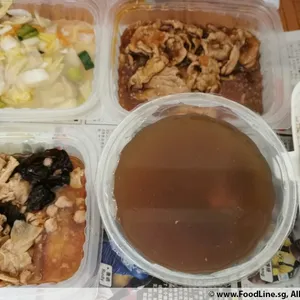 Dinner Tingkat (20 Days, 3 Dishes + Soup OR 4 Dishes) (1 pax only)