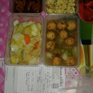 Tingkat - 3 Dishes + 1 soup/ 4 Dishes  (20 days)