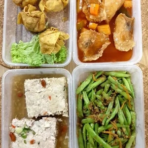 Tingkat - 3 Dishes + 1 soup/ 4 Dishes  (20 days)