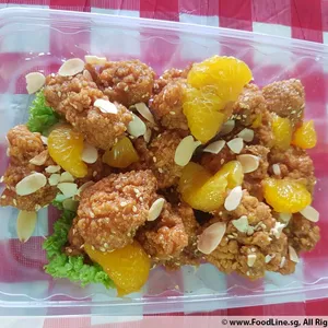Tangerine Glazed Honey Chicken