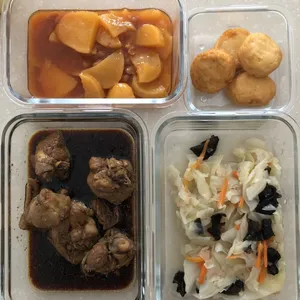 Jessie Catering Tingkat Meal - 3 dishes + 1 soup/ 4 dishes (5 days)