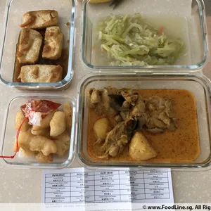 Jessie Catering Tingkat Meal - 3 dishes + 1 soup/ 4 dishes (5 days)