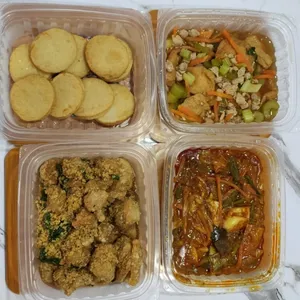 Lunch Tingkat (20 Days, 3 Dishes + Soup OR 4 Dishes)