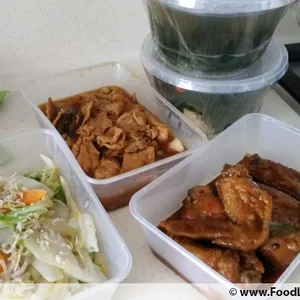 Tingkat - 3 Dishes + 1 soup/ 4 Dishes  (20 days)