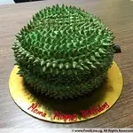 3D Durian Cake (Size: 7 Inch)