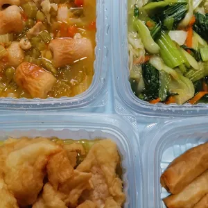 Lunch/Dinner Tingkat (5 Days, 3 Dishes + Soup OR 4 Dishes)