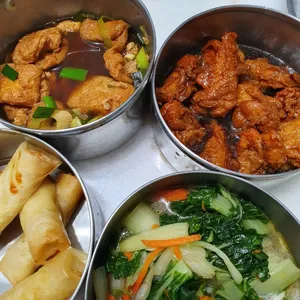 Dinner Tingkat (20 Days, 3 Dishes + Soup OR 4 Dishes)