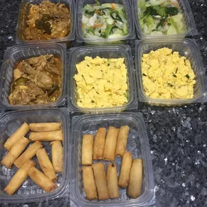 Lunch/Dinner Tingkat (10 Days, 3 Dishes + Soup OR 4 Dishes)