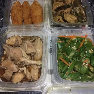 Lunch/Dinner Tingkat (10 Days, 3 Dishes + Soup OR 4 Dishes)