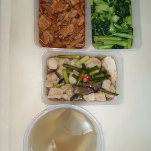 Trial Tingkat - 3 Dishes + 1 soup/ 4 Dishes (5 days)