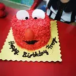 Elmo Cake (Size: 6" - Approx. 6-8 pax (1kg)) (Flavour: Chocolate)