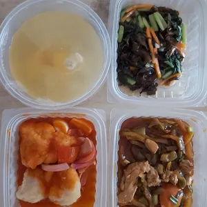 Lunch/Dinner Tingkat (5 Days, 3 Dishes + Soup OR 4 Dishes)