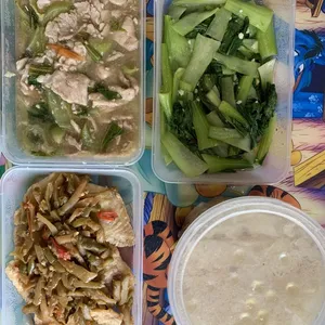 Tingkat - 3 Dishes + 1 soup/ 4 Dishes  (20 days)