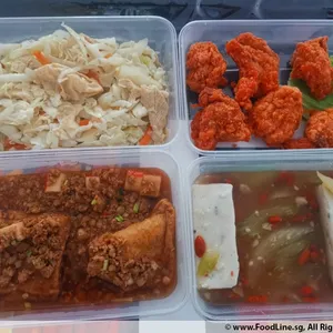Trial Tingkat - 3 Dishes + 1 soup/ 4 Dishes (5 days)