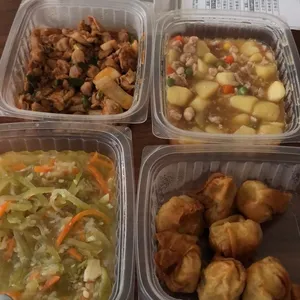 Lunch/Dinner Tingkat (5 Days, 3 Dishes + Soup OR 4 Dishes)