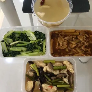 Tingkat - 3 Dishes + 1 soup/ 4 Dishes  (20 days)