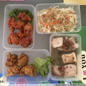 Trial Tingkat - 3 Dishes + 1 soup/ 4 Dishes (5 days)