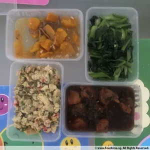 Trial Tingkat - 3 Dishes + 1 soup/ 4 Dishes (5 days)