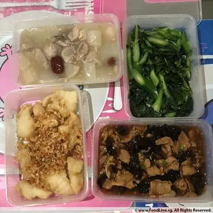 Trial Tingkat - 3 Dishes + 1 soup/ 4 Dishes (5 days)