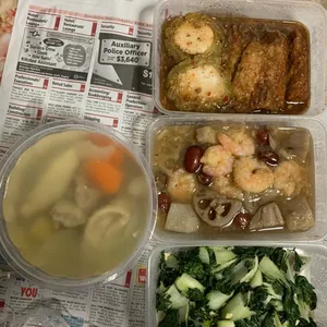 Tingkat - 3 Dishes + 1 soup/ 4 Dishes  (20 days)