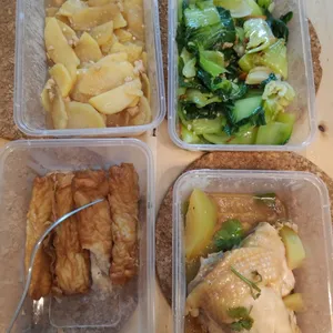 Tingkat Menu (20 Days) in Microwavable Container