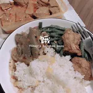 Tingkat - 3 Dishes + 1 soup/ 4 Dishes  (20 days)