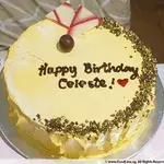 Premium Durian Cake (Size/Weight: 16cm) (Qty of small candles: 1) (Qty of large candles: 3)