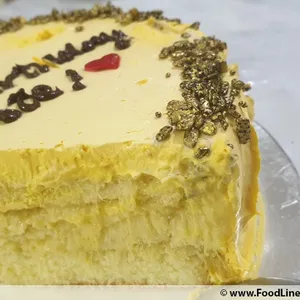 Premium Durian Cake (Size/Weight: 16cm) (Qty of small candles: 1) (Qty of large candles: 3)