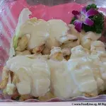 Baked/Steamed Fish in Basil Sauce 白酱烤鱼
