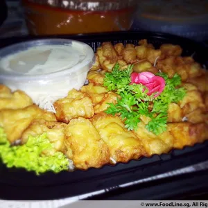 Sotong Yau Tiao w/ Salad Cream •苏东油条