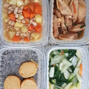 Lunch Tingkat (20 Days, 3 Dishes + Soup OR 4 Dishes)