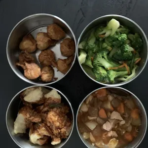 Dinner Tingkat (20 Days, 3 Dishes + Soup OR 4 Dishes)