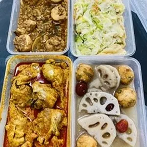 Tingkat - 3 Dishes + 1 soup/ 4 Dishes  (20 days)