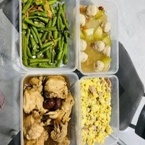 Tingkat - 3 Dishes + 1 soup/ 4 Dishes  (20 days)