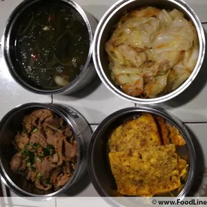 5 Days Tingkat Trial (3 Dishes + 1 Soup)