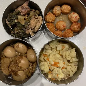 Dinner Tingkat (20 Days, 3 Dishes + Soup OR 4 Dishes)