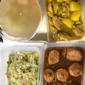 Tingkat - 3 Dishes + 1 soup/ 4 Dishes  (20 days)