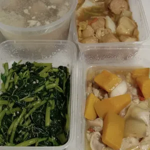 Tingkat Menu (20 Days) in Microwavable Container