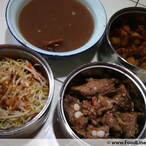 5 Days Tingkat Trial (3 Dishes + 1 Soup)